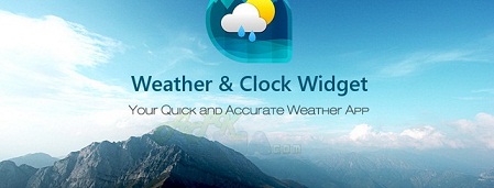 دانلود نرم افزار پیش بینی آب و هوا Weather & Clock Widget Full v1.0.1