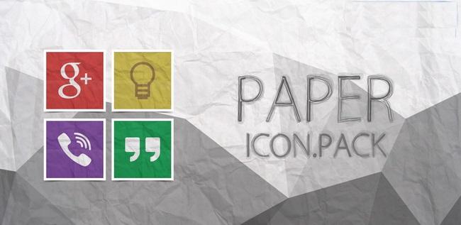 دانلود تم زیبای کاغذ چروکیده - PAPER APEX/NOVA THEME v1.2