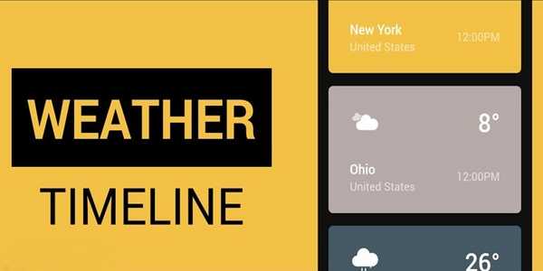 Weather-Timeline